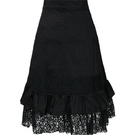 Steampunk Gothic Retro Black/white Lace Skirt