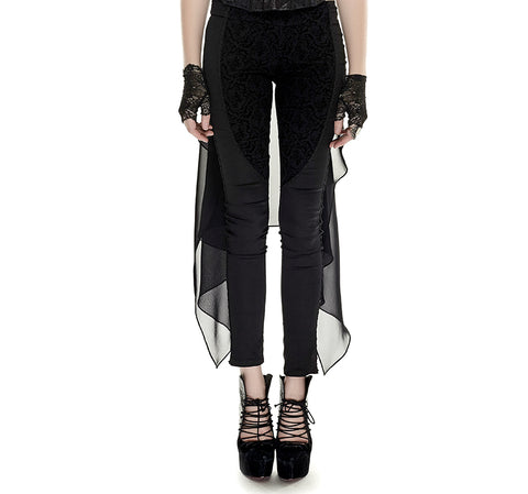 Gothic Punk  Fork-tail Trousers