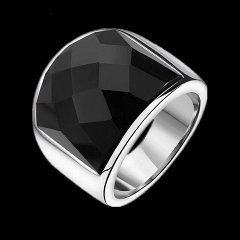 Gothic Vintage Black Men's Ring