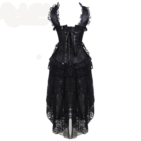 Victorian Gothic Steampunk Corset Dress