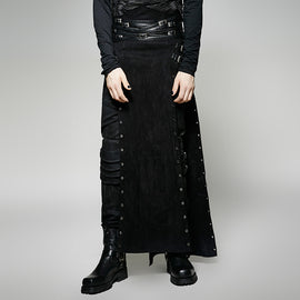 Steampunk Men Gothic Casual Pants