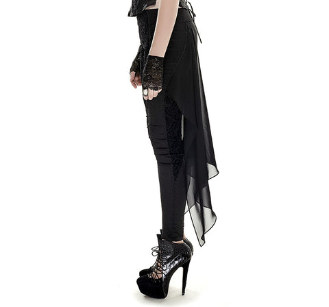 Gothic Punk  Fork-tail Trousers